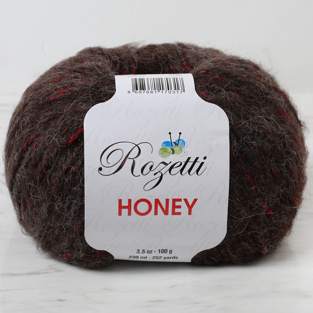 Rozetti Honey Işıltılı El Örgü İpi -210-17